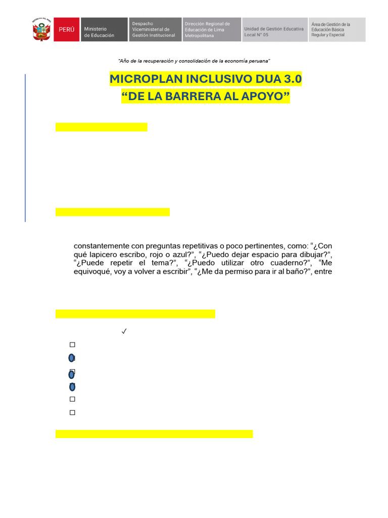 MICROPLAN VALEFREY para Presentar | PDF | Autorregulación emocional ...