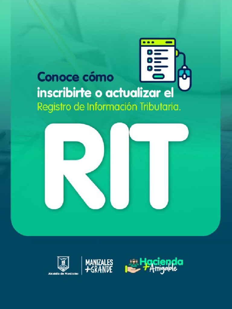 Instructivo Rit Nuevo Mayo 6 de 2022 Ok SIN NOVEDADES | PDF | Business ...