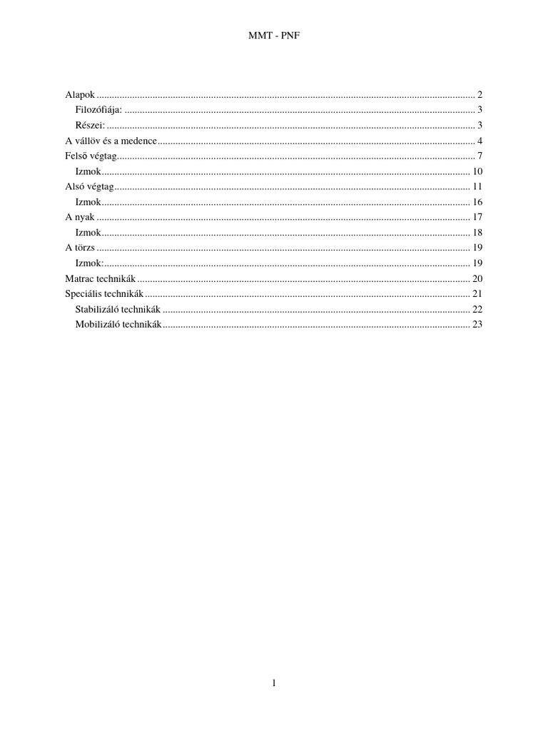 PNF | PDF