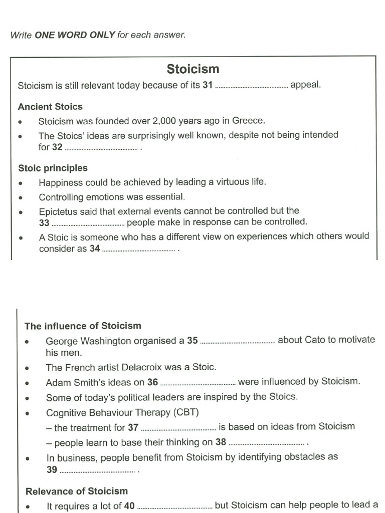 Stoicism | PDF