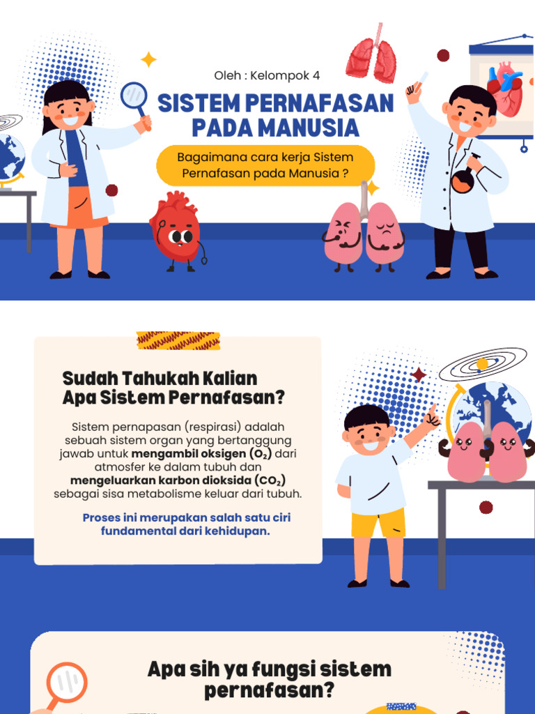 Sistem Pernafasan Manusia: Fungsi & Penyakit | PDF