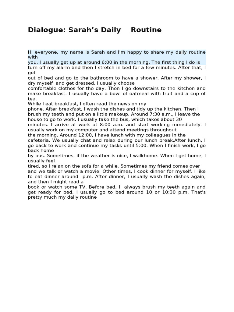 Dialogue | PDF
