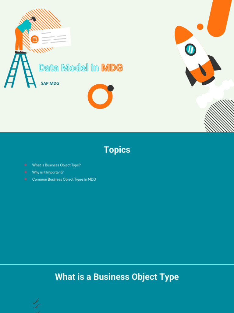 Understanding Business Object Types in MDG | PDF