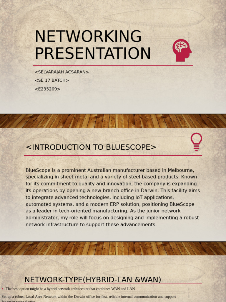 Network Presentation | PDF | Computer Network | Local Area Network