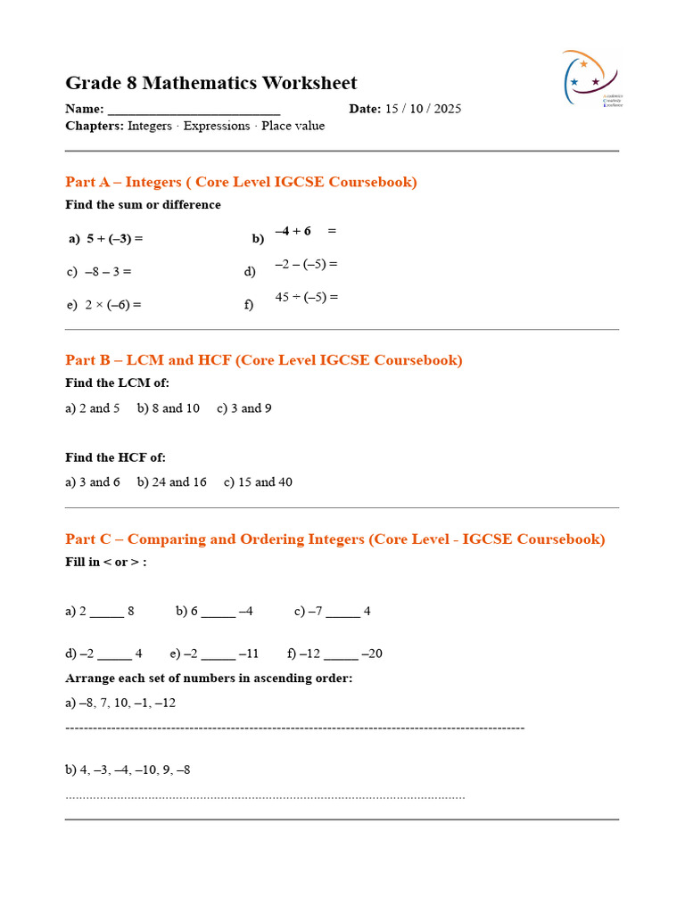 Grade 8 | PDF | Mathematics | Mathematical Objects