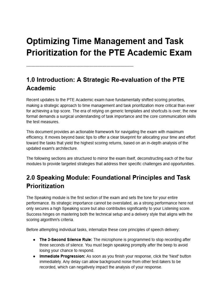 Time Management and Task Prioritization | PDF | Time Management ...