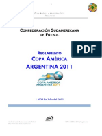 to Copa America Argentina 2011