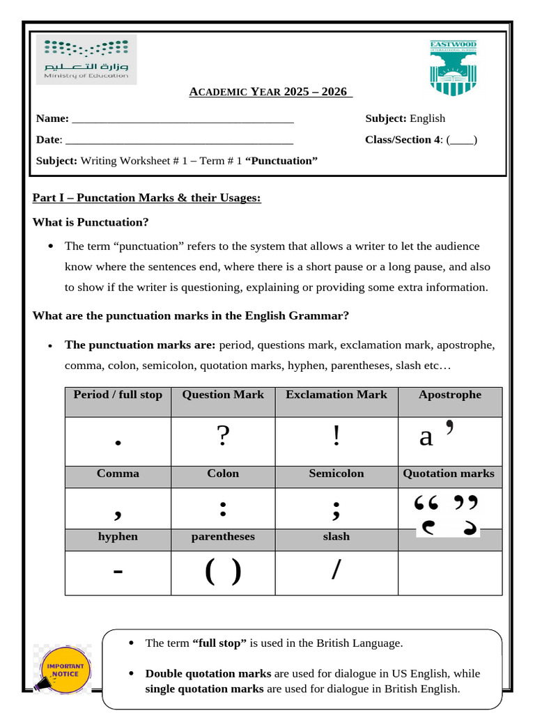Punctuation Marks and Their Usages Guide | PDF | Punctuation | Text
