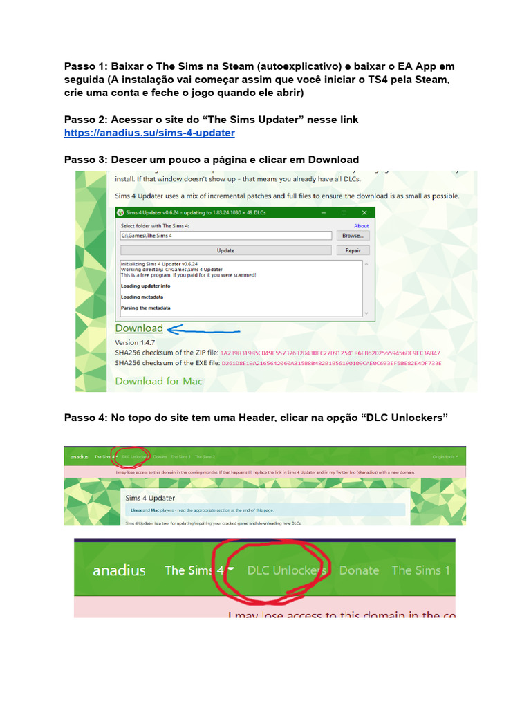 Como Baixar e Instalar The Sims 4 | PDF