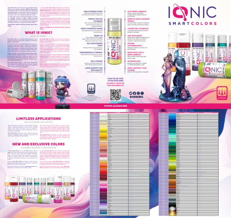 Pinturas Acrílicas Ionic: Alta Calidad y Versatilidad | PDF | Diseño ...