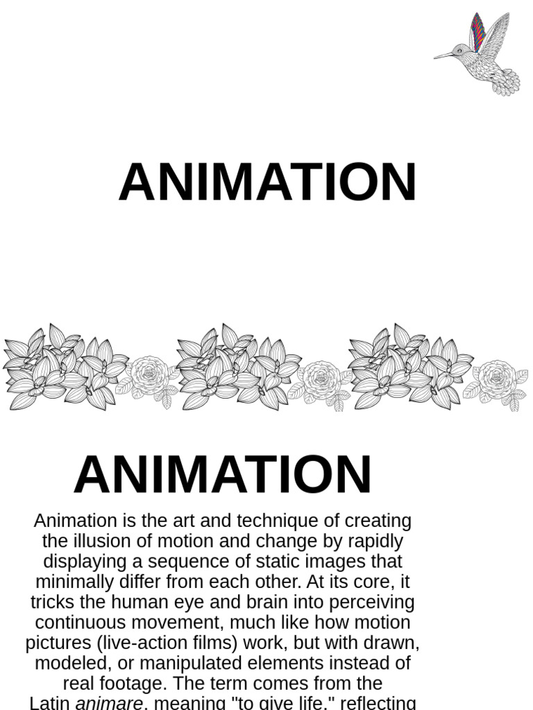 Understanding Animation Techniques | PDF