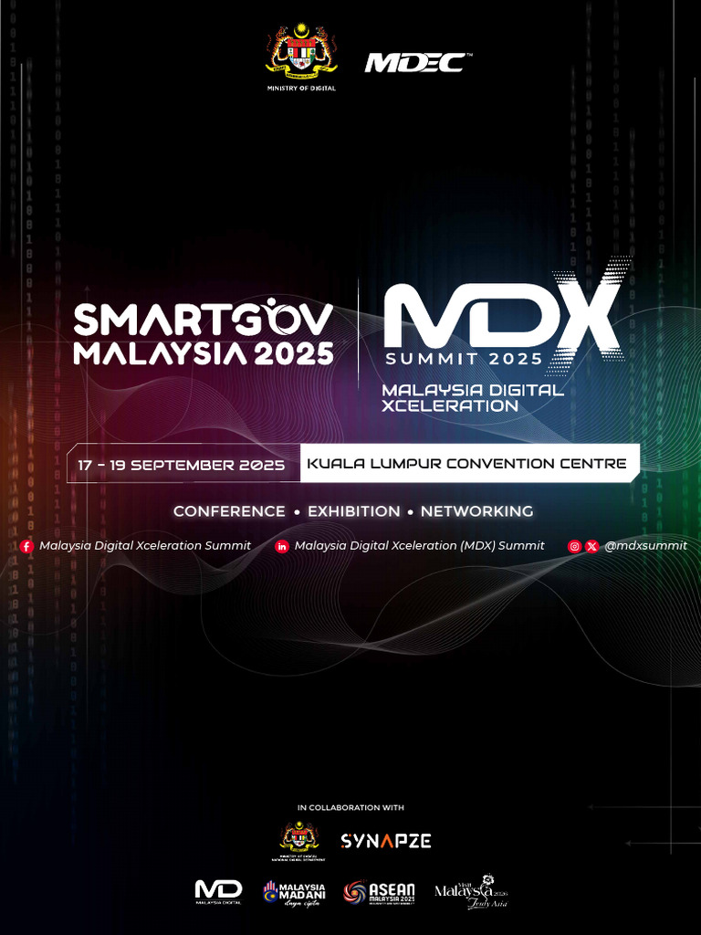 Malaysia Digital Xceleration Summit 2025 | PDF | Governance ...
