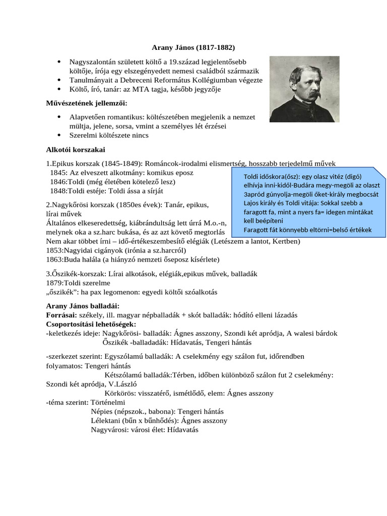Arany János | PDF