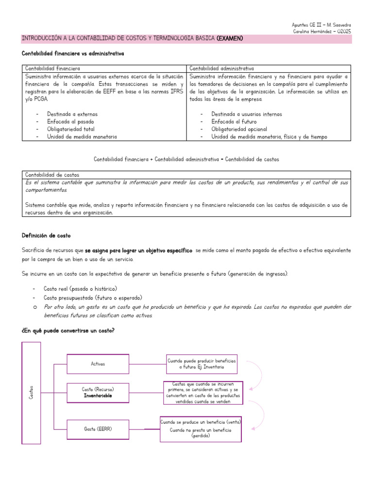 Introducción a la Contabilidad de Costos | PDF | Contabilidad | Costo