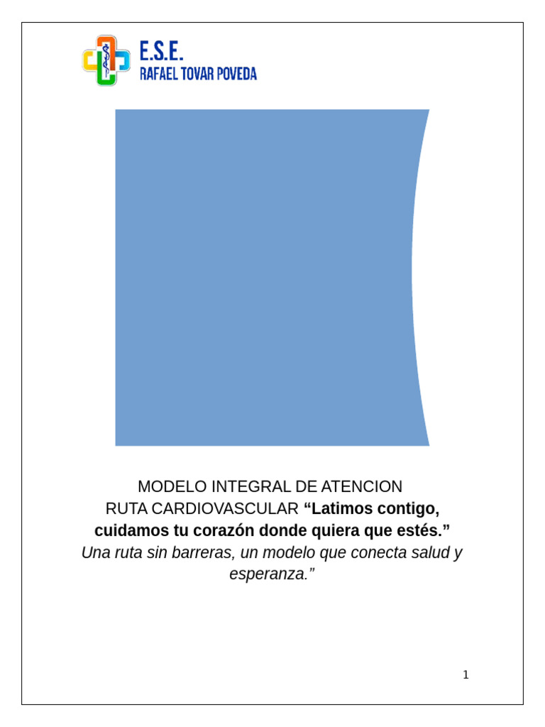 Modelo Integral de Atención Cardiovascular | PDF | Enfermedades ...