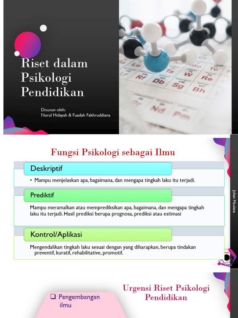 Riset Psikologi Pendidikan: Metode dan Jenis | PDF