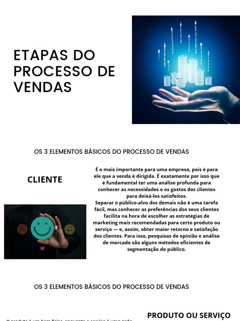 Etapas do Processo de Vendas Eficaz | PDF | Aprendizado