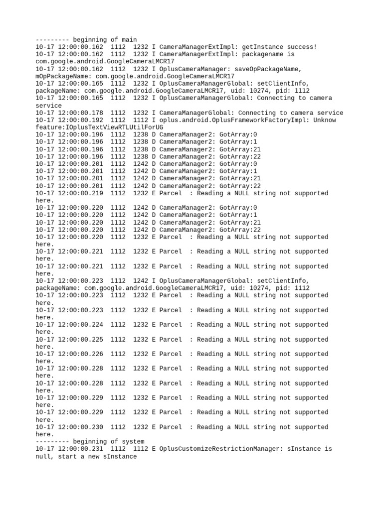 Log Cat 1760673600002 | PDF | Computing | Software