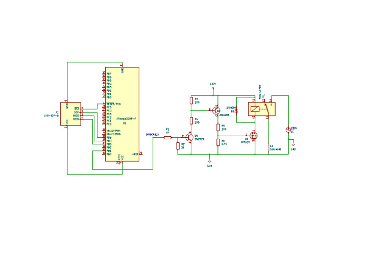 ATmega328P Circuit Schematic Guide | PDF