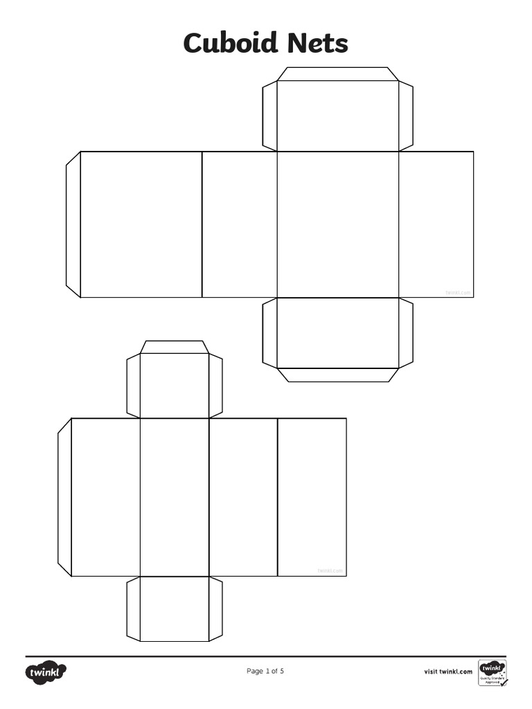 Nets of Cuboids | PDF