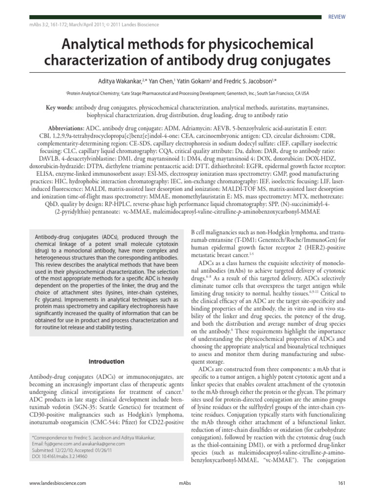 Analytical Methods for ADC Characterization | PDF | High Performance ...