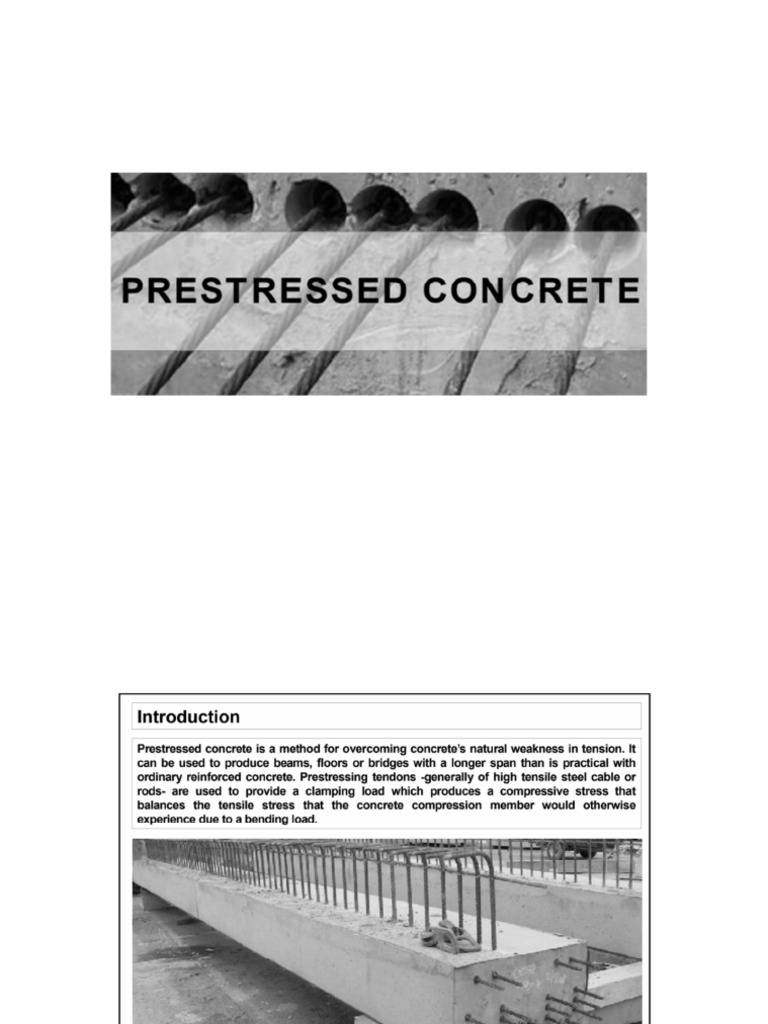 Prestressed Concrete | PDF