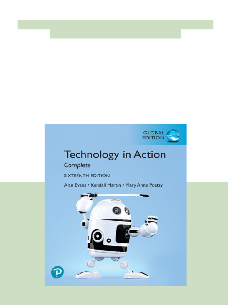 Technology in Action Complete 16 Global Edition Mary Anne Poatsy ...