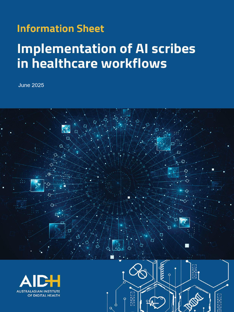 AI Scribes in Healthcare: Implementation Guide | PDF | Artificial ...