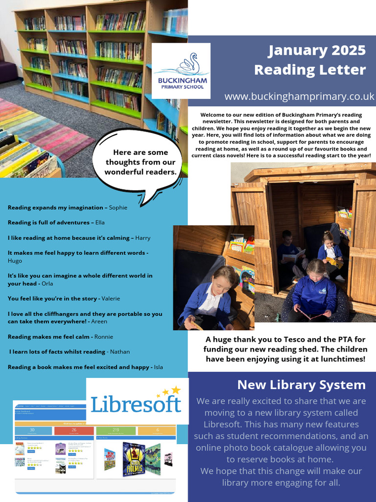 Jan 25 Reading Newsletter | PDF