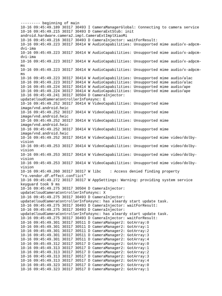 Log Cat 1760575548779 | PDF | Computing | Computer Programming