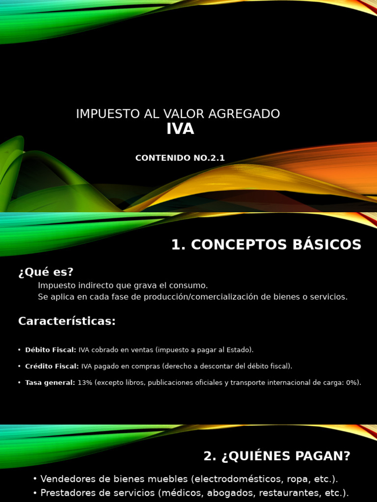 Guía Completa sobre el IVA en Bolivia | PDF | Impuesto al valor ...