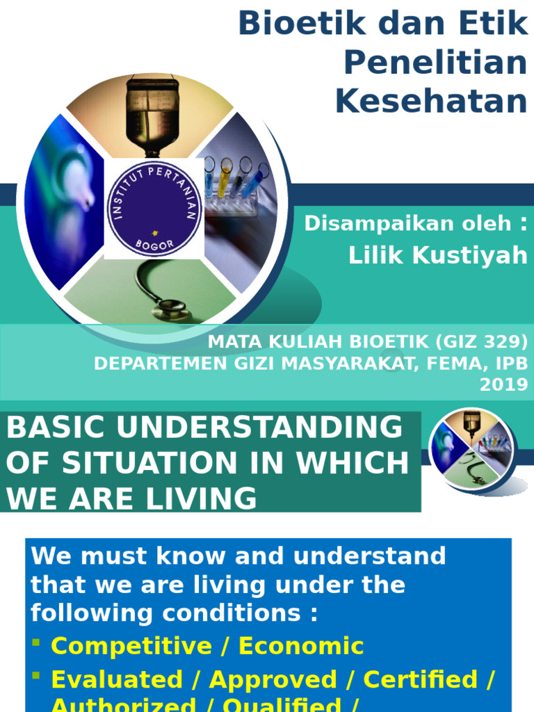 2019 - LKH - Bioetika - 2. Dasar-Dasar Bioetik Dan Etik Penelitian ...