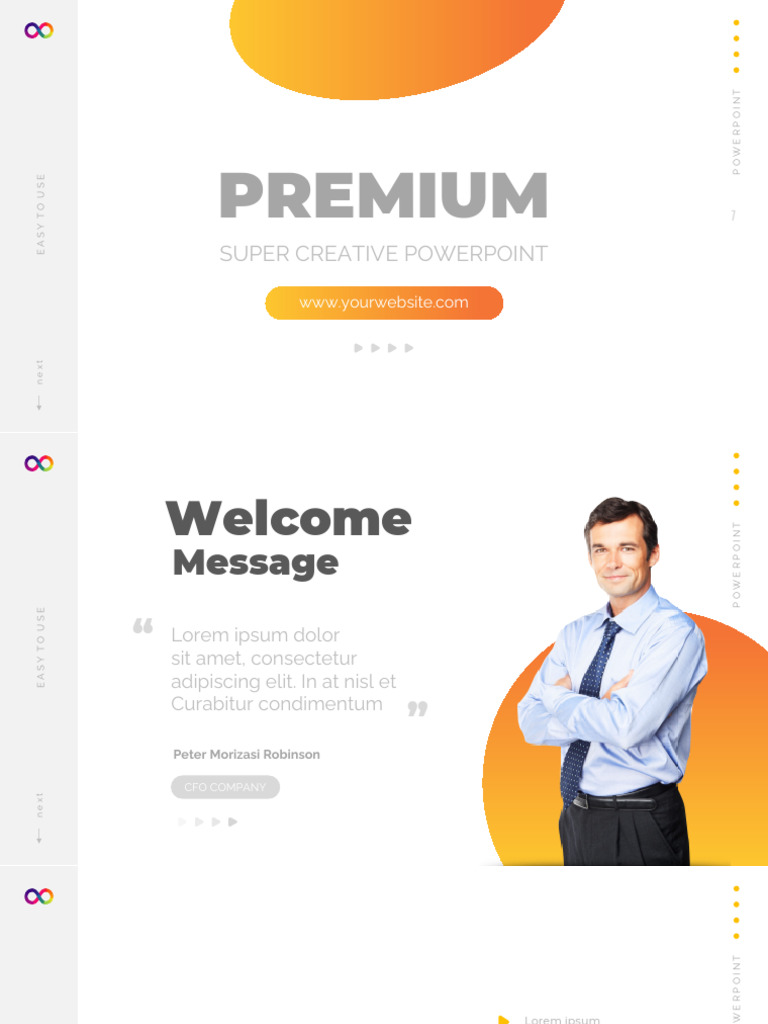 Creative PowerPoint Template Guide | PDF | Computing | Software