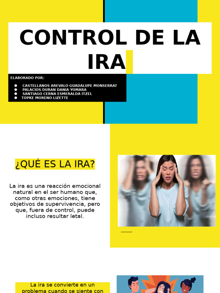 Control de La Ira | PDF | Ira | Las emociones