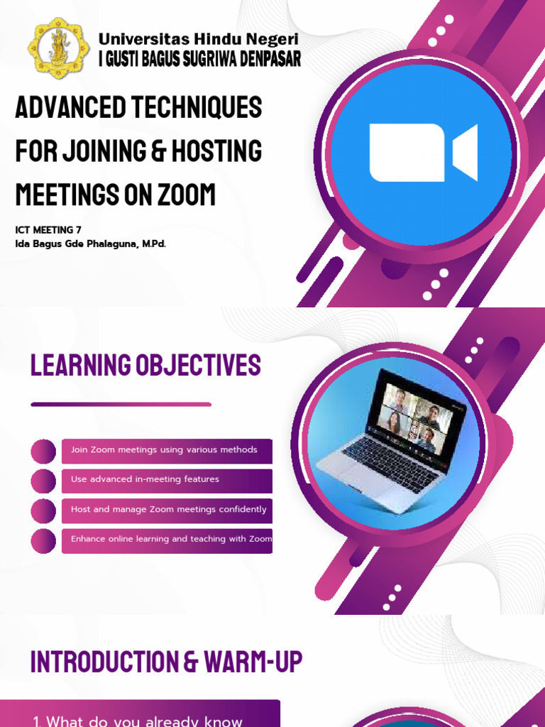 Master Zoom: Advanced Meeting Techniques | PDF
