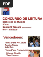 EB1 Sobral Concurso de Leitura Murado 3º ano 2012
