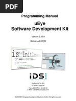 Ueye Programming Manual