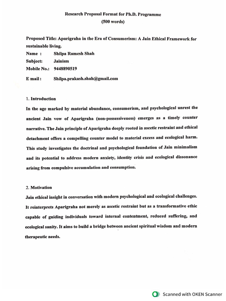 Research Proposal | PDF