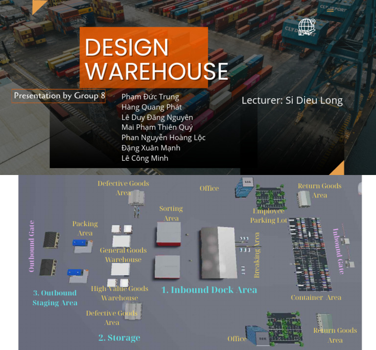 Warehouse Design Presentation by Group 8 | PDF