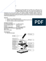 Manejo y Uso Del Microscopio