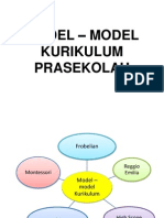 Model - Model Kurikulum Prasekolah
