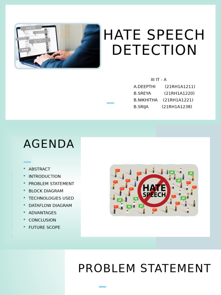 Hate Speech Detection Using AI Techniques | PDF | Machine Learning ...