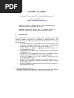 Springer Paper Template | PDF | Citation | Bracket