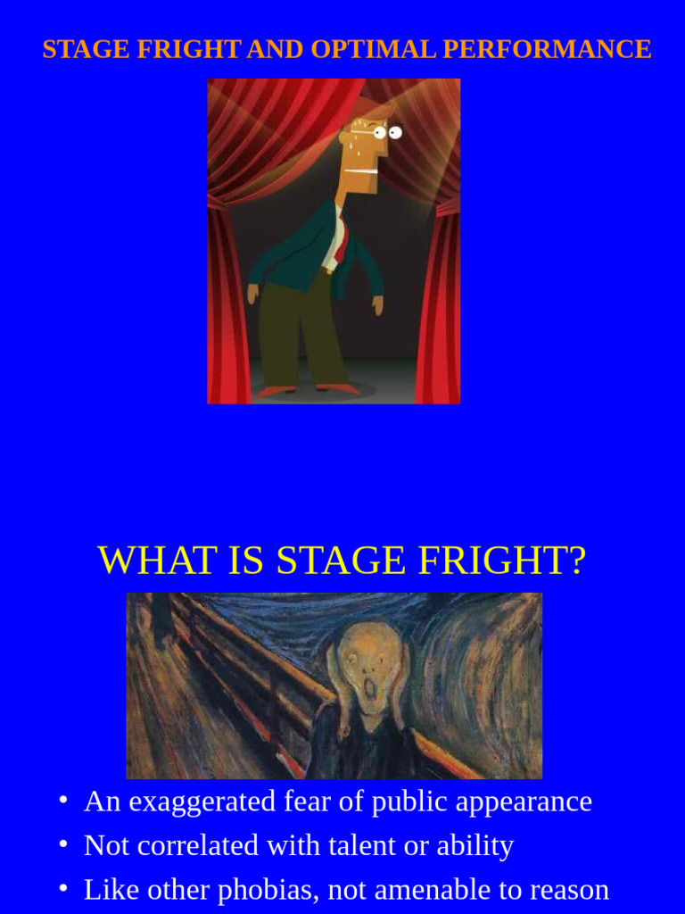 How To Remove Stage Fear Explained With Examples | PDF | Anxiety | Fear