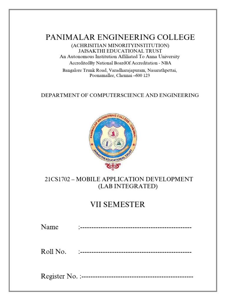 MAD RECORD H Section PDF | PDF | Android (Operating System) | Java ...
