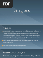 Sample Cheque Leaf Components Explained | PDF