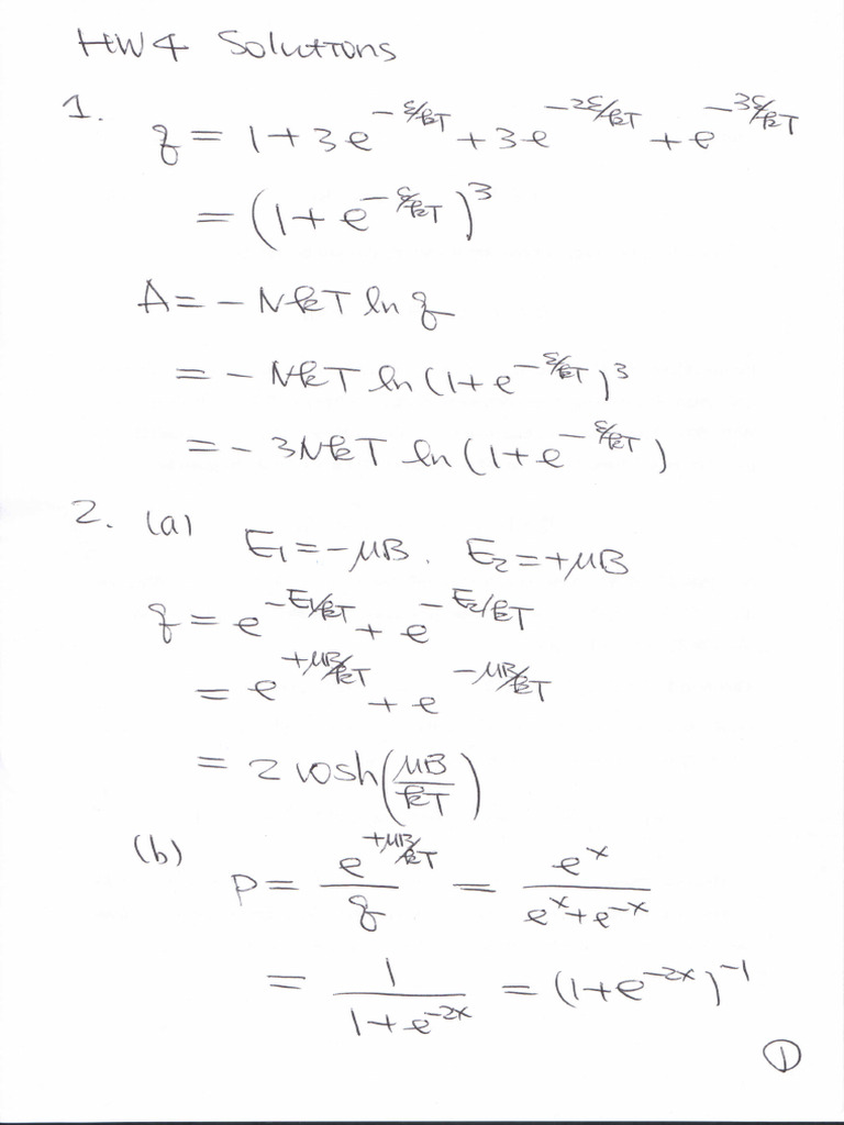 HW4 Sols | PDF