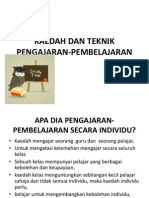 Kaedah Dan Teknik Pengajaran-Pembelajaran - Lec15feb