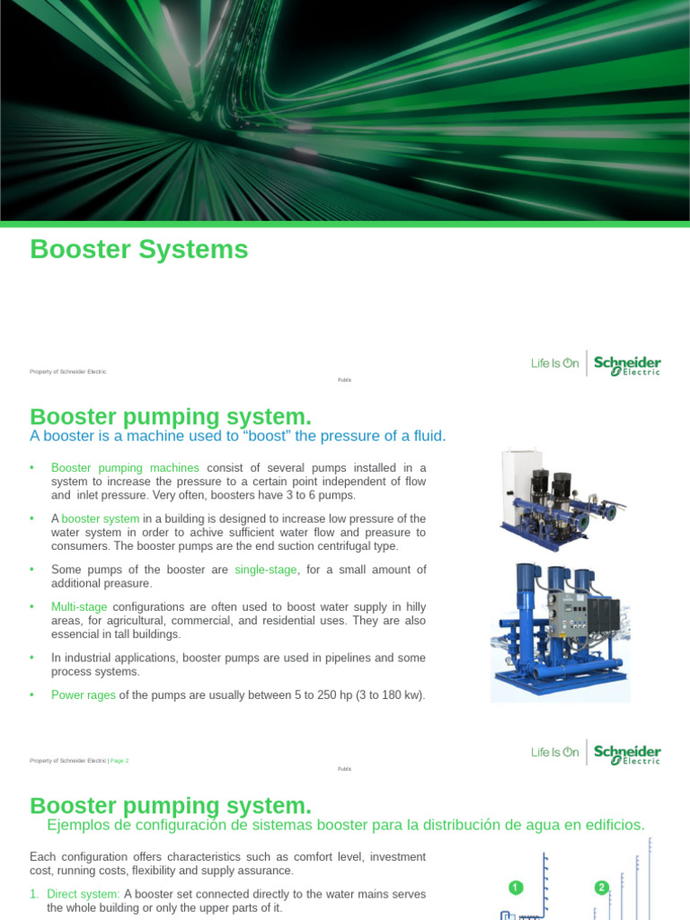 Booster Pumping Systems Overview | PDF | Pump | Mechanical Engineering