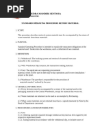 Return Material Authorization Template | PDF